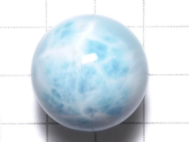 【動画】【1点もの】ラリマーAAA- スフィア・ラウンド22.5mm 1個 NO.9 サムネイル2