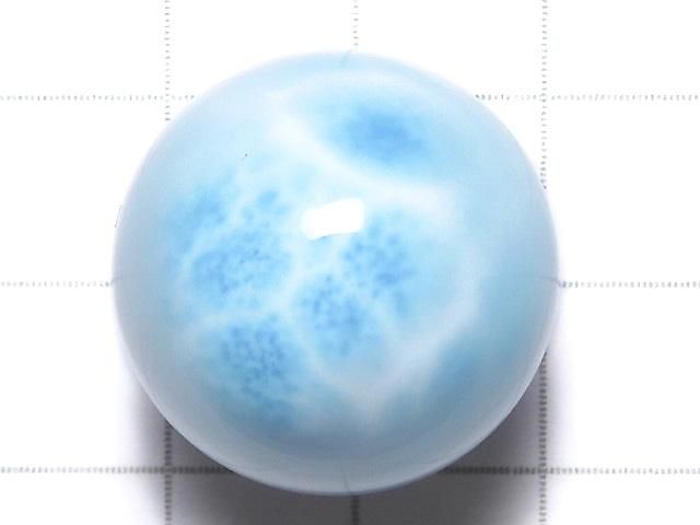 【動画】【1点もの】ラリマーAAA- スフィア・ラウンド22mm 1個 NO.10 サムネイル2