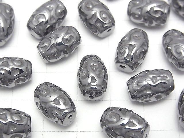 【動画】テラヘルツ 天珠 ライス14×10×10mm 【貫通穴】 2粒 サムネイル2