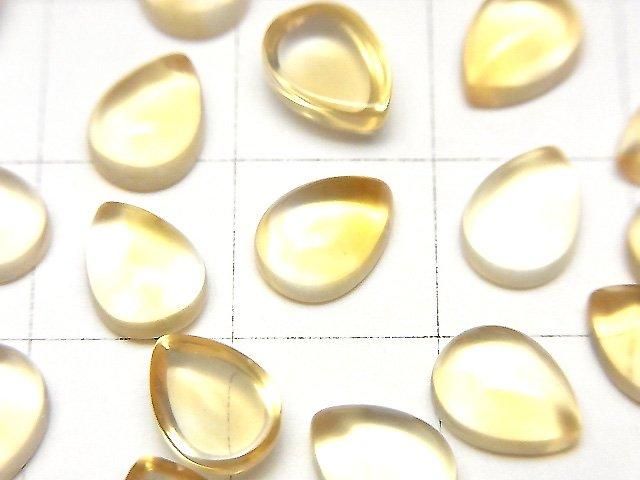 【動画】宝石質シトリンAAA ペアシェイプ カボション7×6mm 3個 サムネイル2