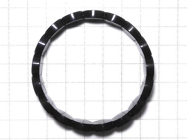 【動画】【1点もの】宝石質アンモライトAAA 2つ穴オーバル12×11.5×4.5mm 1連(ブレス) NO.3 サムネイル2
