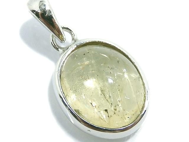 【動画】【1点もの】ゴールデンアパタイト ペンダントトップ SILVER925製 NO.18の画像
