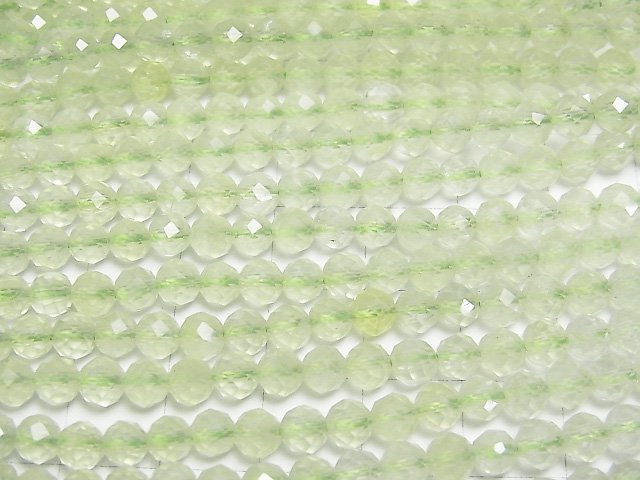 【動画】【素晴らしい輝き】プレナイトAAA- ラウンドカット5mm 1連(約38cm) サムネイル2