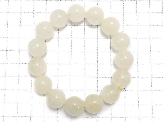 【動画】【1点もの】リビアングラス ラウンド14mm 1連(ブレス) NO.16 サムネイル2