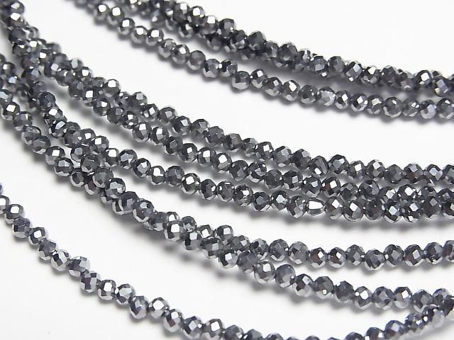 【動画】【素晴らしい輝き】テラヘルツ ラウンドカット2mm 1連(ネックレス) サムネイル2