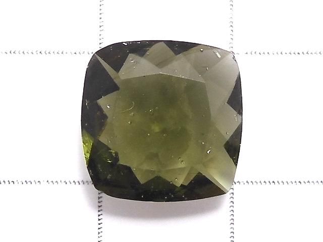 【動画】【1点もの】宝石質モルダバイトAAA ファセットカット ルース 1粒 NO.108 サムネイル2