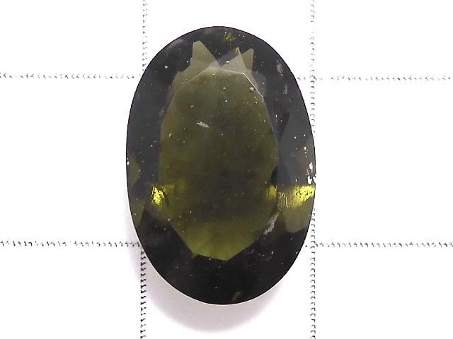 【動画】【1点もの】宝石質モルダバイトAAA ファセットカット ルース 1粒 NO.109 サムネイル2