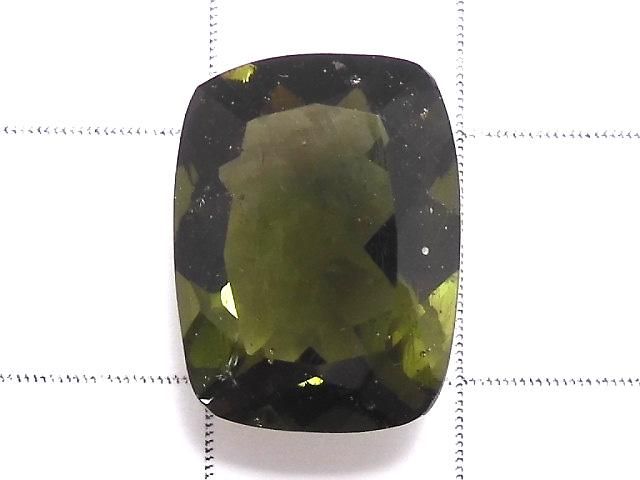 【動画】【1点もの】宝石質モルダバイトAAA ファセットカット ルース 1粒 NO.116 サムネイル2