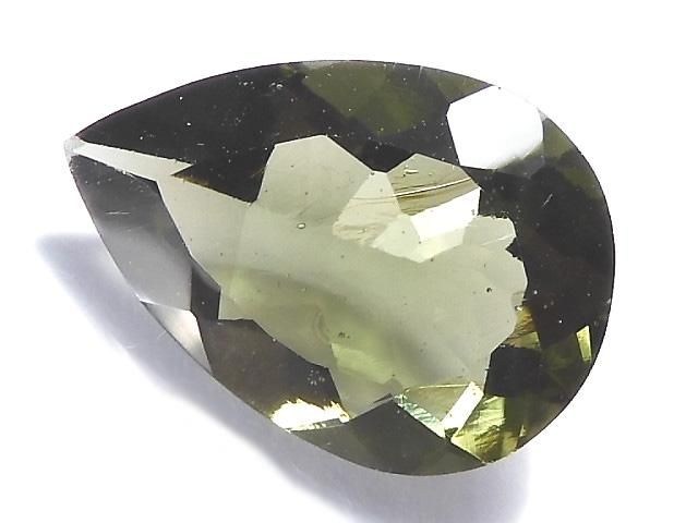 【動画】【1点もの】宝石質モルダバイトAAA ファセットカット ルース 1粒 NO.117の画像