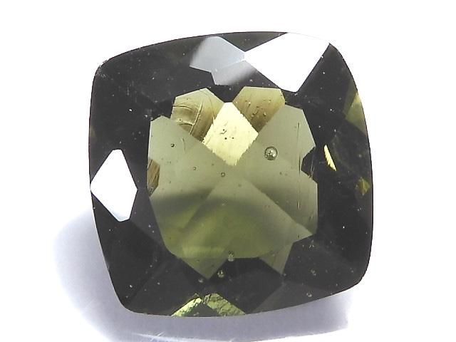 【動画】【1点もの】宝石質モルダバイトAAA ファセットカット ルース 1粒 NO.119の画像