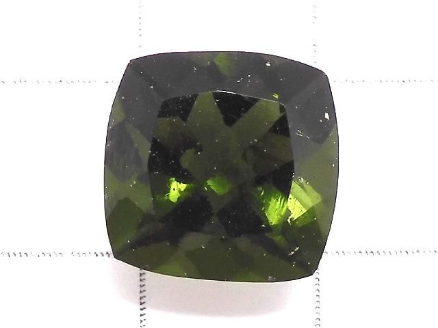 【動画】【1点もの】宝石質モルダバイトAAA ファセットカット ルース 1粒 NO.120 サムネイル2