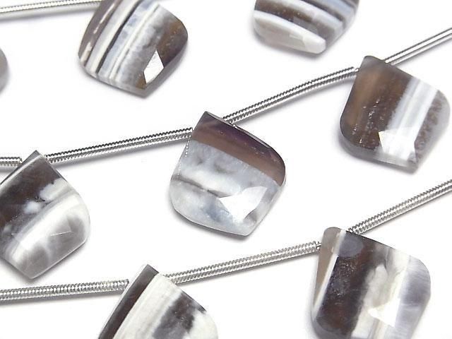 【動画】デザートオパールAA++ 変形ペアシェイプカット 1連(約10cm)の画像