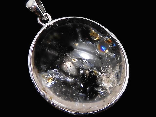 【動画】【1点もの】アイリスクォーツAAA- ペンダントトップ SILVER925製 NO.66の画像