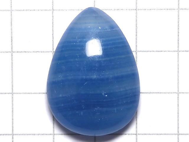 【動画】【1点もの】天然ブルーカルサイトAAA カボション 1個 NO.199 サムネイル2