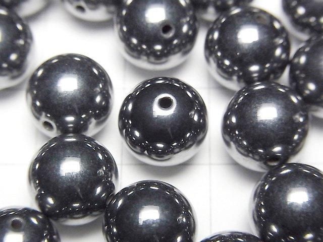 【動画】高純度テラヘルツ鉱石 片穴ラウンド10mm 10個 サムネイル2