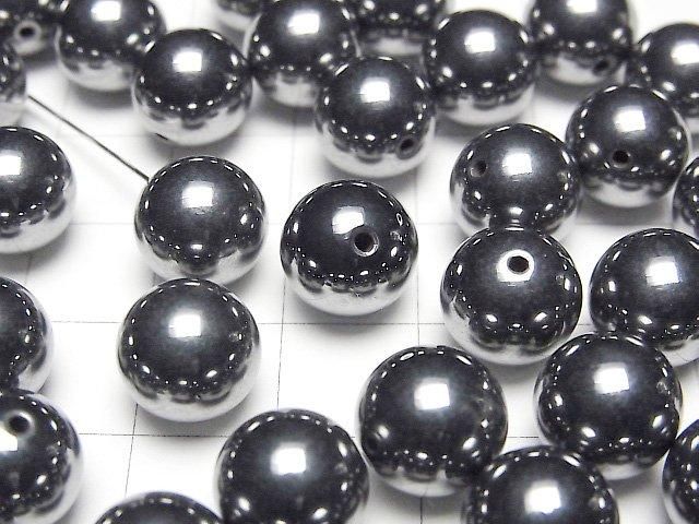 【動画】高純度テラヘルツ鉱石 片穴ラウンド10mm 10個 サムネイル3