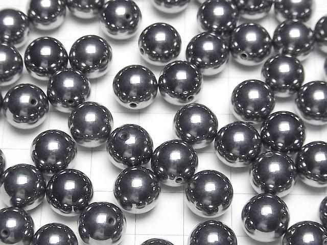 【動画】高純度テラヘルツ鉱石 片穴ラウンド10mm 10個 サムネイル4