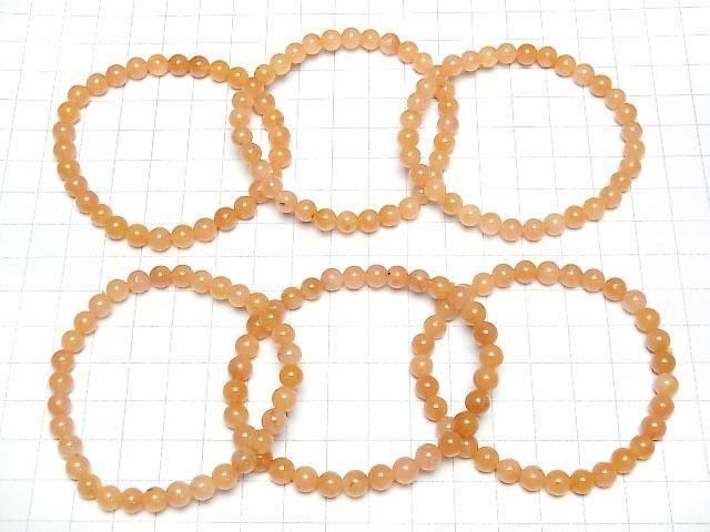 【動画】ヒマラヤ産レッドゴールドアゾゼオアゼツライトAA++ ラウンド6mm 1連(ブレス) サムネイル4