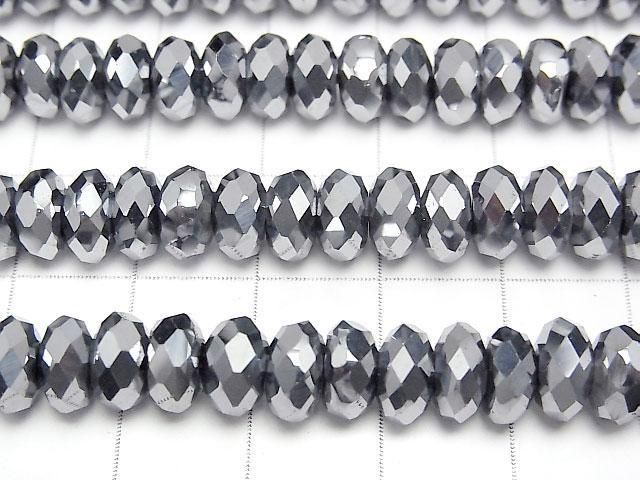 【動画】高純度テラヘルツ鉱石 ボタンカット7.5×7.5×4mm 1連(約36cm) サムネイル2