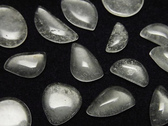 【動画】【1点もの】リビアングラス ミックスシェイプ カボション 16個セットの画像