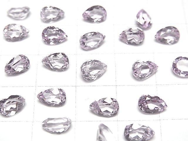 【動画】宝石質クンツァイトAAA ルース ペアシェイプファセットカット7×5mm 1粒 サムネイル2