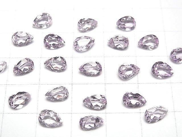 【動画】宝石質クンツァイトAAA ルース ペアシェイプファセットカット7×5mm 1粒 サムネイル3