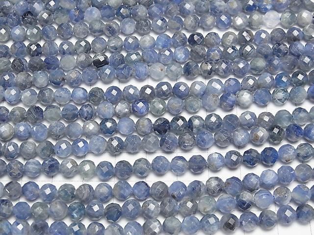 【動画】【素晴らしい輝き】カイヤナイトAA ラウンドカット6mm 半連/1連(約36cm) サムネイル3