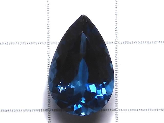 【動画】【1点もの】宝石質ロンドンブルートパーズAAA ルース ファセットカット 1個 NO.148 サムネイル2