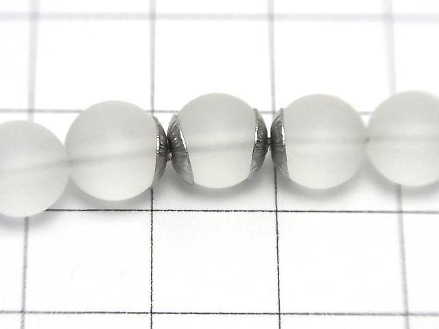 メタルパーツ ビーズキャップ6×6×1.6mm シルバーカラー 10個 サムネイル3