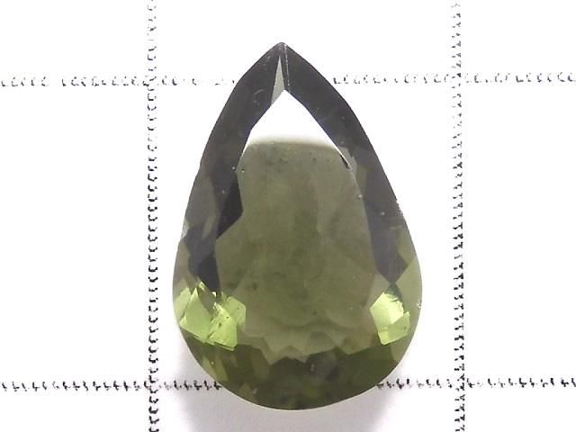 【動画】【1点もの】宝石質モルダバイトAAA ファセットカット ルース 1粒 NO.128 サムネイル2