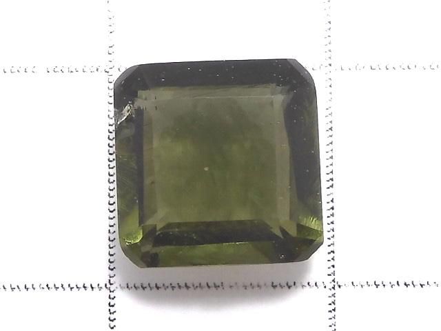 【動画】【1点もの】宝石質モルダバイトAAA ファセットカット ルース 1粒 NO.130 サムネイル2