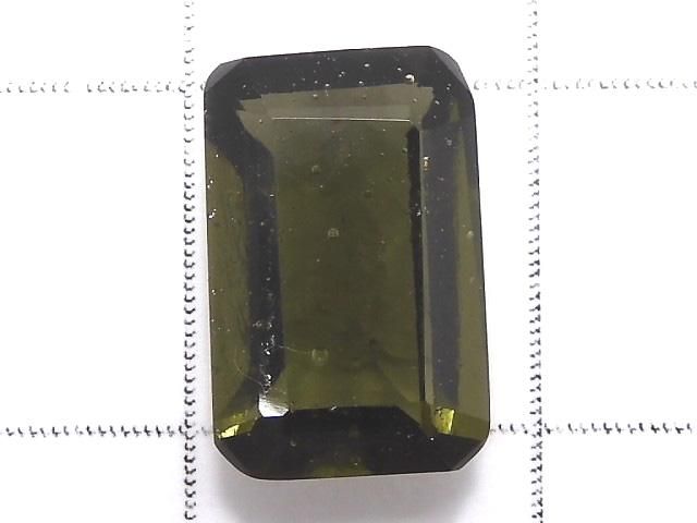 【動画】【1点もの】宝石質モルダバイトAAA ファセットカット ルース 1粒 NO.136 サムネイル2