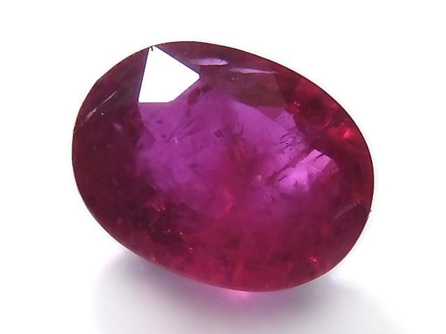 【動画】【1点もの】宝石質ルビーAAA- ルース ファセットカット 1粒 NO.5の画像