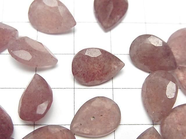 【動画】宝石質ピンクエピドートAA++ ルース ペアシェイプファセットカット14×10mm 2粒 サムネイル2