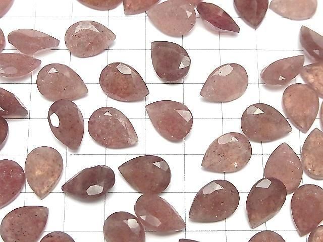 【動画】宝石質ピンクエピドートAA++ ルース ペアシェイプファセットカット14×10mm 2粒 サムネイル4