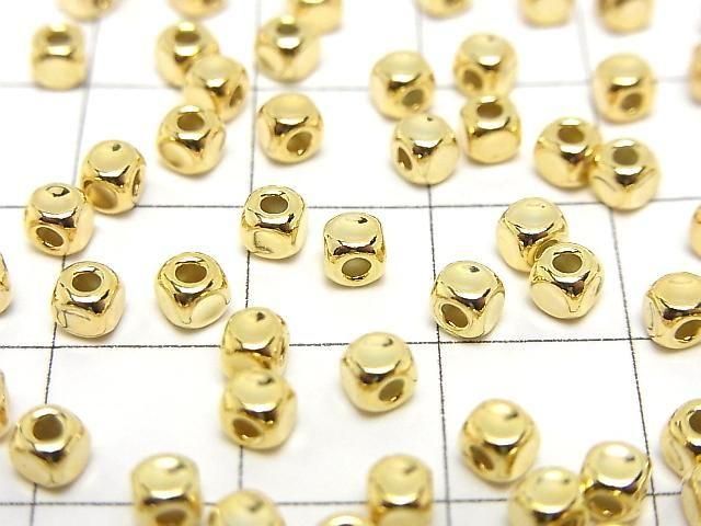 Silver925 キューブ3×3×3mm 18KGP 10個 サムネイル2