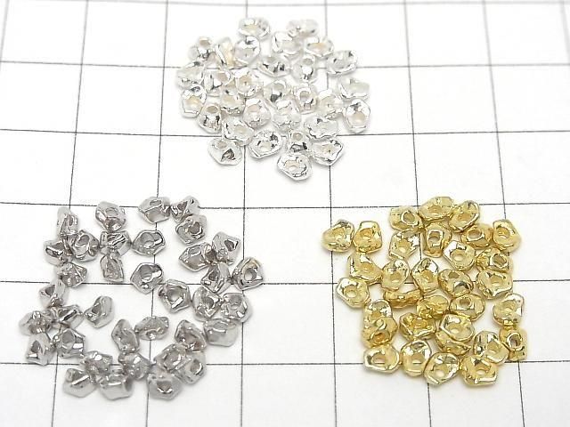 Silver925 タンブル(ナゲット)4×3.5×2.5mm 【生地】【ロジウム】【18KGP】 5個 サムネイル3