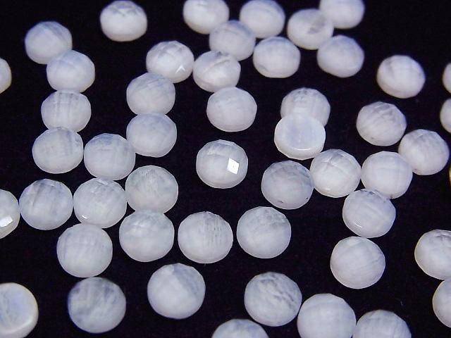 【動画】ブルーレース×クリスタルAAA ラウンド カボションカット6×6mm 2個 サムネイル3