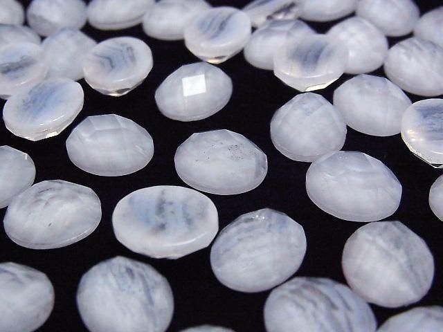 【動画】ブルーレース×クリスタルAAA オーバル カボションカット12×10mm 2個 サムネイル3