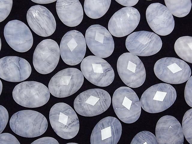 【動画】ブルーレース×クリスタルAAA オーバル カボションカット18×13mm 1個 サムネイル4