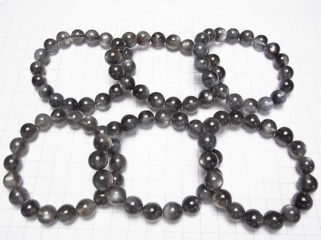 【動画】ブラックスターアクアマリンAAA ラウンド11~11.5mm 1連(ブレス) サムネイル4