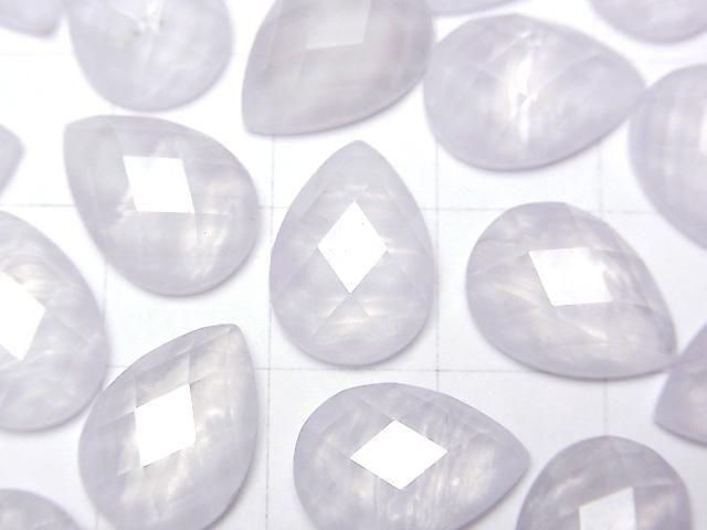 【動画】ブルーレース×クリスタルAAA ペアシェイプ カボションカット14×10mm 2個 サムネイル4
