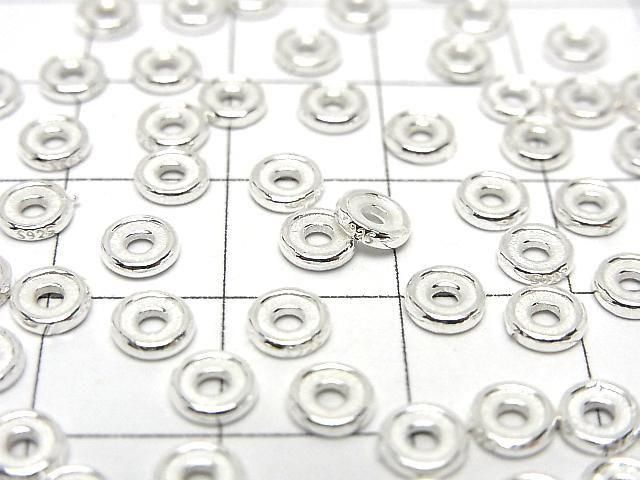 Silver925 ロンデル 4mm・5mm・6mm 生地 5個 サムネイル3
