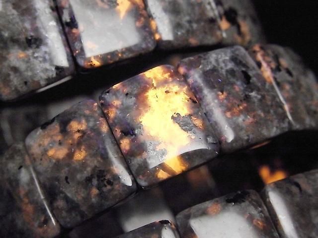 【動画】◆特価◆ユーパーライト 2つ穴レクタングル16×13mm 1連(バングルブレス)の画像