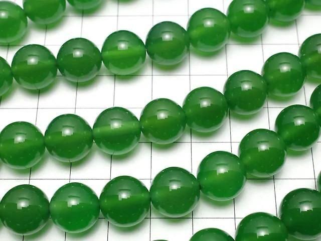 グリーンオニキスAAA ラウンド12mm 半連/1連(約36cm) サムネイル3