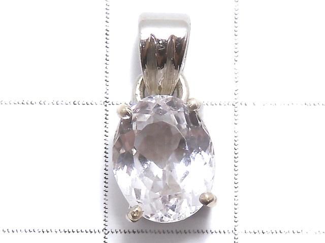 【動画】【1点もの】宝石質クンツァイトAAA ファセットカットペンダントトップ SILVER925製 NO.96 サムネイル2