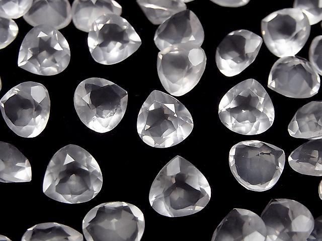 【動画】宝石質ローズクォーツAAA ルース マロンファセットカット10×10mm 2粒 サムネイル3