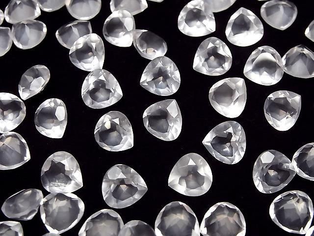 【動画】宝石質ローズクォーツAAA ルース マロンファセットカット10×10mm 2粒 サムネイル4