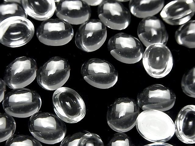 【動画】宝石質ホワイトトパーズAAA オーバル カボション10×8mm 2個 サムネイル3