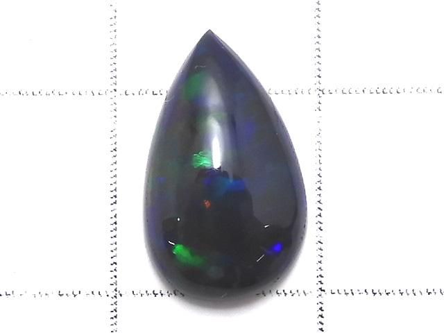 【動画】【1点もの】ブラックオパールAAA カボション 1個 NO.22 サムネイル2